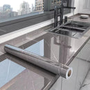 Waterproof Oil-Proof Kitchen Wallpaper – Self-Adhesive Marble Vinyl Film for Countertops, Cabinets & Wall Renovation