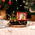 Christmas Train Crystal Ball Ornament – Light-Up Festive Decoration & Gift Box Display