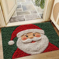 Merry Christmas Door Mat – Festive Santa Claus Welcome Carpet for Home & Outdoor Décor (2025–2026 Collection)
