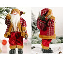 Christmas Santa Plush Doll Decoration – 30cm Festive Ornament for Home & Holiday Parties (2025 Collection