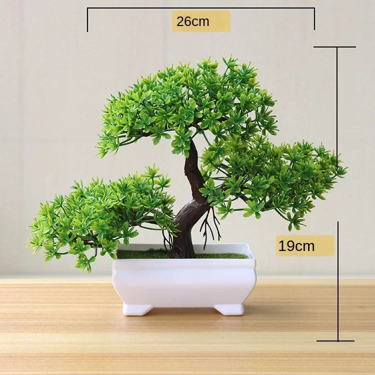 Luxe Faux Bonsai – Elegant Artificial Potted Tree