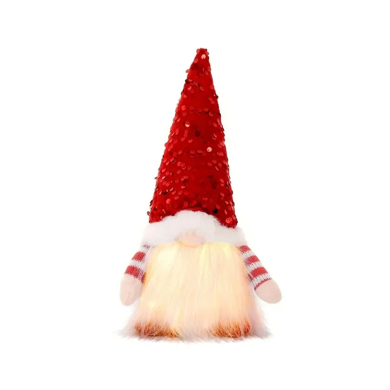 Christmas Santa Plush Doll Decoration – 30cm Festive Ornament for Home & Holiday Parties (2025 Collection