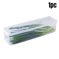 Stackable Fresh-Keep Fridge Storage Boxes with Lids – Clear PP Organisers for Vegetables, Herbs, Eggs & More (1/2/4pcs)