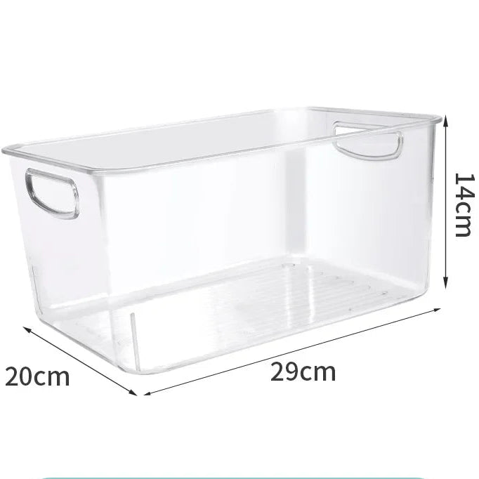 Clear Fridge Can Dispenser – Stackable Soda & Drink Organiser for Refrigerator, Freezer & Kitchen Storage (1 or 2 Pack)
