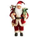 Santa Claus Plush Ornaments – Festive Fabric Dolls for Christmas Table & Home Décor
