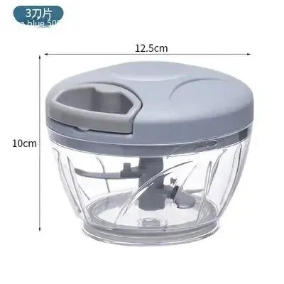 Everyday Kitchen Grinder – Manual Garlic, Ginger & Vegetable Cutter