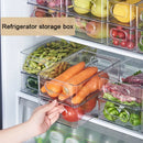 Clear Stackable Fridge & Pantry Organiser Box with Handle – BPA-Free Food Storage Container