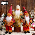 Christmas Santa Plush Doll Decoration – 30cm Festive Ornament for Home & Holiday Parties (2025 Collection
