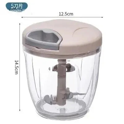 Everyday Kitchen Grinder – Manual Garlic, Ginger & Vegetable Cutter