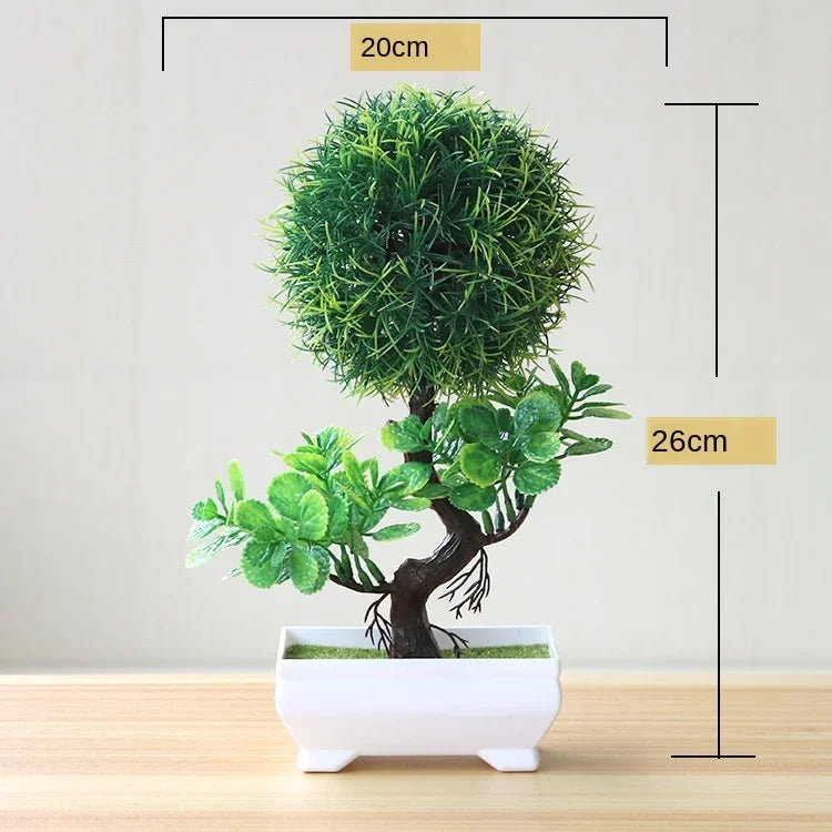 Luxe Faux Bonsai – Elegant Artificial Potted Tree