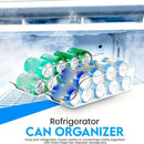 Clear Fridge Can Dispenser – Stackable Soda & Drink Organiser for Refrigerator, Freezer & Kitchen Storage (1 or 2 Pack)