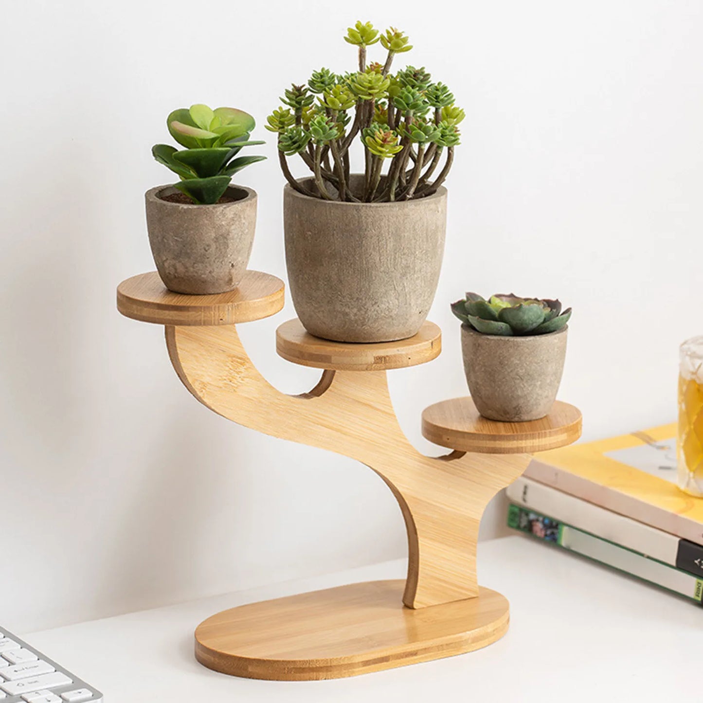Modern Deco Plant Stand – Stylish Flower Pot Rack for Home & Garden