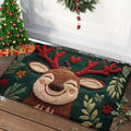 Merry Christmas Door Mat – Festive Santa Claus Welcome Carpet for Home & Outdoor Décor (2025–2026 Collection)