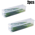 Stackable Fresh-Keep Fridge Storage Boxes with Lids – Clear PP Organisers for Vegetables, Herbs, Eggs & More (1/2/4pcs)