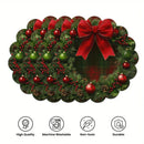 Set of 4 Christmas Round Placemats – Non-Slip, Heat-Resistant Table Mats for Festive Dining & Winter Parties