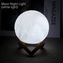 Galaxy Moon Lamp – 3D LED Night Light & Bedroom Decoration