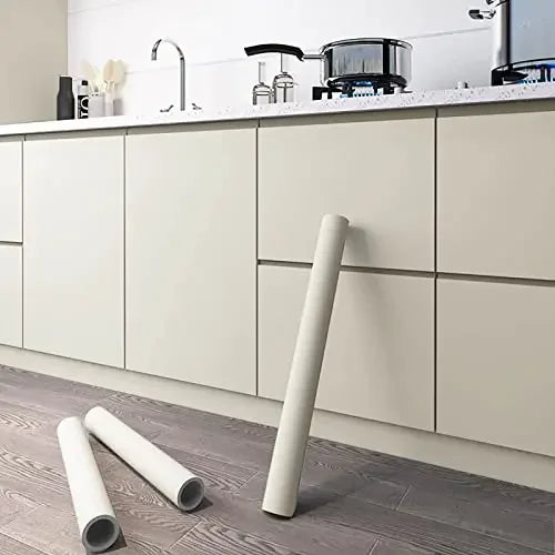 10M Waterproof Self-Adhesive Kitchen Wallpaper – Oil-Proof Vinyl Wall Sticker for Cabinets & Home Renovation (Mould-Resistant & Formaldehyde-Free)