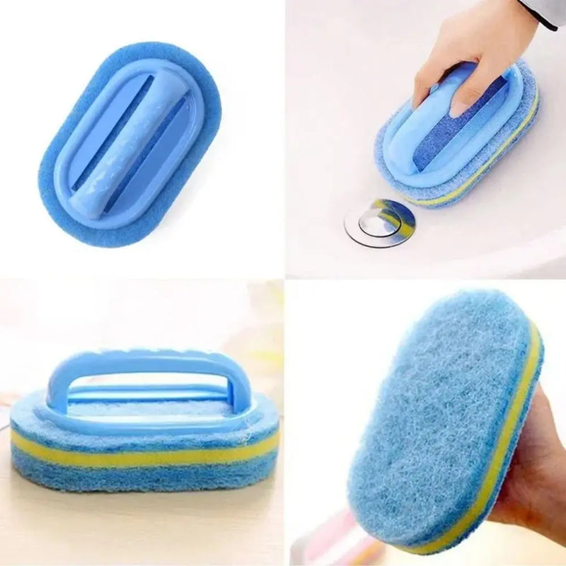 ScrubMaster™ Multi-Purpose Sponge Brush with Handle