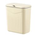 Slim Wall-Mounted Waste Bin — Space-Saving, Hygienic & Easy-Open Kitchen/Bathroom Trash Solution