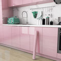 High Gloss Waterproof Self-Adhesive Vinyl Wallpaper – PVC Pearl Finish Peel & Stick Film for Kitchen, Furniture & Wall Renovation