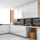 High Gloss Waterproof Self-Adhesive Vinyl Wallpaper – PVC Pearl Finish Peel & Stick Film for Kitchen, Furniture & Wall Renovation