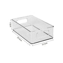 Clear Stackable Fridge & Pantry Organiser Box with Handle – BPA-Free Food Storage Container