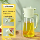 2-in-1 Olive Oil Dispenser & Spray Bottle – 500ml Refillable Cooking Oil Mister for Kitchen & BBQ