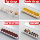 Stackable Fresh-Keep Fridge Storage Boxes with Lids – Clear PP Organisers for Vegetables, Herbs, Eggs & More (1/2/4pcs)
