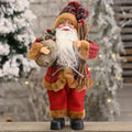 Christmas Santa Plush Doll Decoration – 30cm Festive Ornament for Home & Holiday Parties (2025 Collection