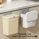 Wall-Mounted Space-Saving Waste Bin – Compact Bathroom & Kitchen Rubbish Bin with Lid
