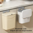 Slim Wall-Mounted Waste Bin — Space-Saving, Hygienic & Easy-Open Kitchen/Bathroom Trash Solution