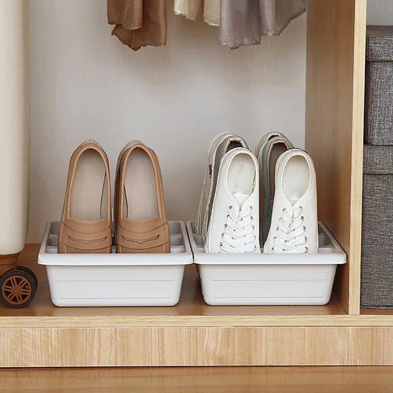 Space-Saving Nordic Shoe Rack – Vertical Organizer for Slippers & Shoes